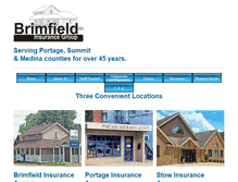 Tablet Screenshot of brimfieldinsurance.com